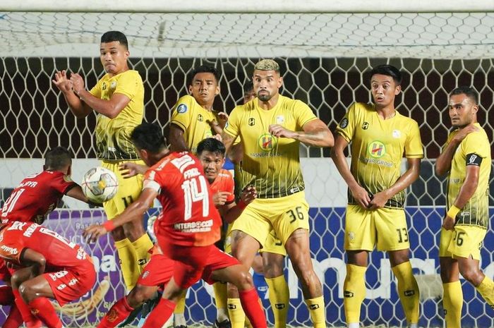 Bali United vs Barito Putera, Kemenangan Dramatis di Akhir Laga